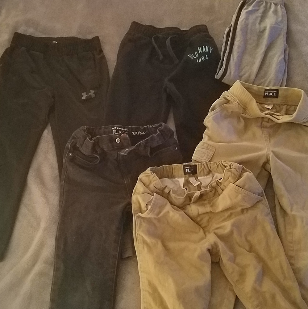 Lot of 8 - Boys size 5 pants